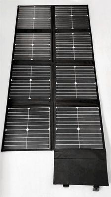 Portable Folding 100W 18V Solar Panel Charger Ground Mounting For RV Camping