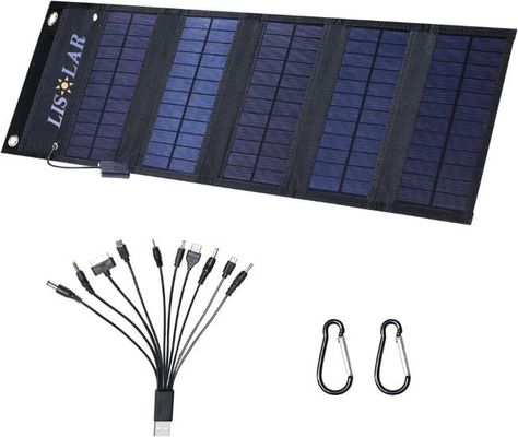 600D PVC Solar Folding Bag Portable Foldable Solar Mat For Travel And Emergency