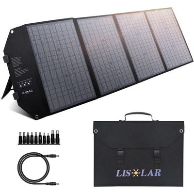 Portable Solar Folding Bag IP65 Waterproof 100W Foldable Solar Panel Charger