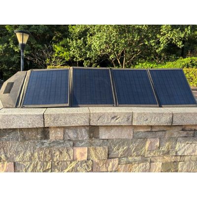 Monocrystalline Cell Solar Folding Bag with 2 USB Ports and Compact Folded Size of 400*358*40 Mm