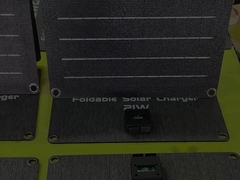 ETFE Waterproof Solar Panel Charger 30W With Kickstand For Camping