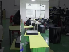 Black Solar Folding Bag With Short Circuit Current Of 13.3A And Waterproof Functionality